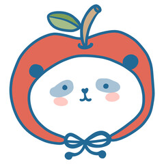 Apple panda mizuiro