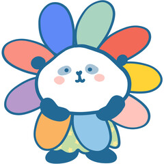 Panda sunflower mizuiro 