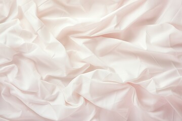 crumpled paper texture in a light pastel shade | Generative AI