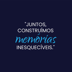 Citação de motivação com fundo liso e sólido