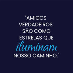 Citação de motivação com fundo liso e sólido