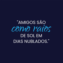 Citação de motivação com fundo liso e sólido