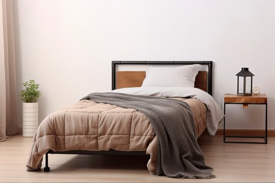 Twin Size Bed Images – Browse 2,554 Stock Photos, Vectors, and Video