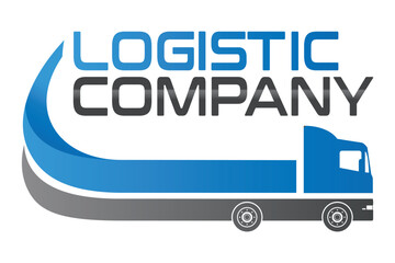 Logistikunternehmen, Transport, Spedition, Fracht - Logo Design