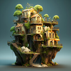 fountain in the park