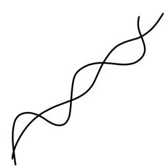 Obraz premium black and white lines
