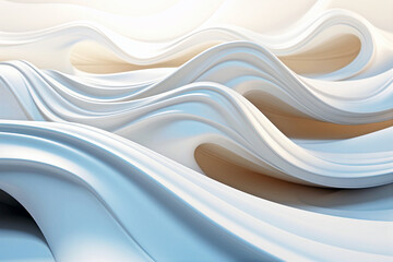 Abstract background of liquid flow of waves, marble texture. Generative AI