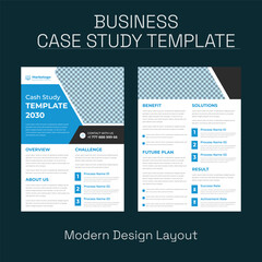Business Case Study Flyer Template