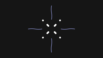 Animated Twist Spread Lines