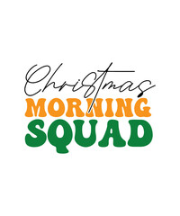 Christmas Retro SVG Design 