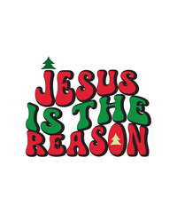 Christmas Retro SVG Design 