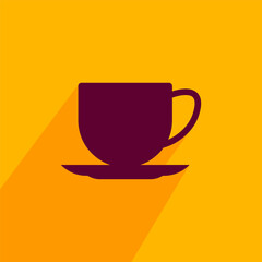 coffee cup icon vector illustration