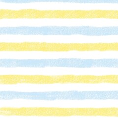 Yellow Blue Stripe Hand Drawn Background