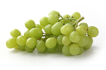 Grapes isolated on white