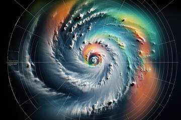 radar scan of hurricane