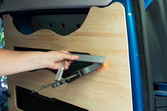 Camper Van Ausbau messen bauen DIY