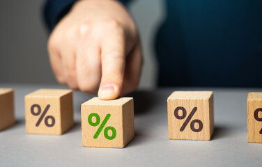 Pick a percentage. Choose the right loan plan. Determine the amount that can be afforded to borrow...