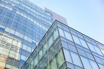 modern real estate industry: towering commercial buildings symbolize growth, investment, and the...