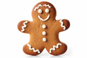 Christmas food, human-shaped cookies on a light background. Preparing for a festive dinner. Merry christmas concept