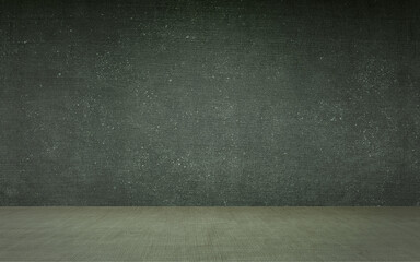 Olive rough textured studio background, empty space for your product decoration, Perspective fabric floor, Product display backdrop.