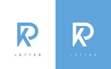 KP Letter modern Logo Design Icon Vector Symbol