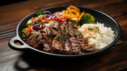 Fototapeta premium Midle Eastern Grill dish - stock concepts