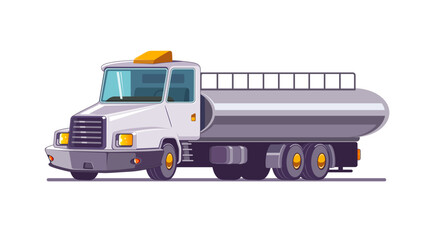 water truck vector illustration isolated on white background