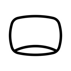 Pillow Icon Vector Symbol Design Illustration