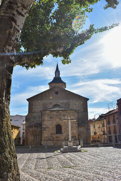 Iglesia de Santa Mar&iacute;a del Camino o del Mercado en la Plaza del Grano