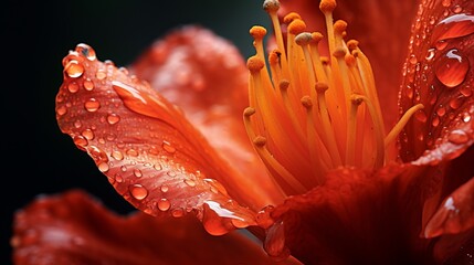 Macro Photography: Inside the Flower's Intricacy - obrazy, fototapety, plakaty