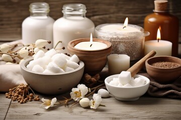 products for a spa spa