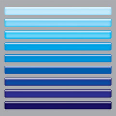 clear button with blue color design