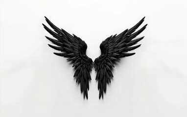 Black wings, generative ai.
