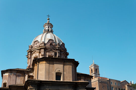 dome and tower of a church