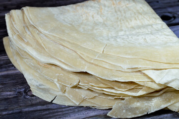 Crepe, a very thin type of pancake, crepes are divided into varieties  sweet crepes and or savoury...