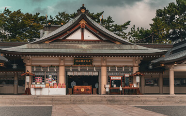 Shrine in the afternoon
