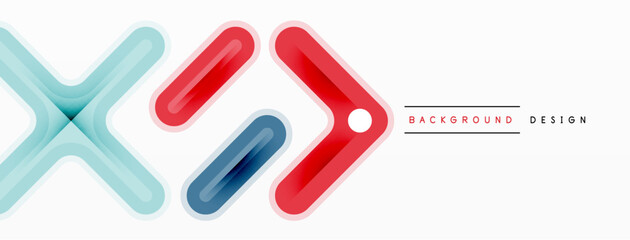 Minimal geometric background cross line. Design for wallpaper, banner, background, landing page, wall art, invitation, prints, posters