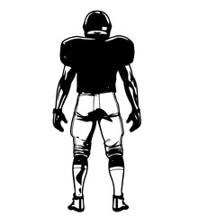 football player svg, Football name svg, football svg, football team svg png, American Football Player Svg, Football Shirt svg, Half Player
