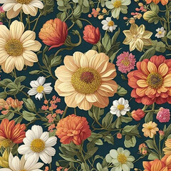 花柄のイラスト１３