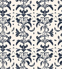 Obraz premium seamless floral background
