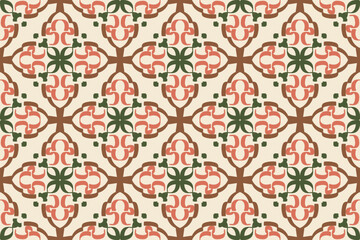 seamless pattern with elegant color