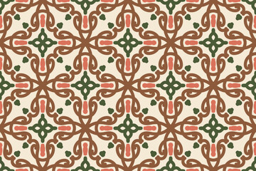 seamless pattern with elegant color