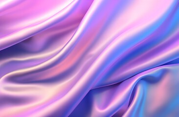 Obraz premium Metallic Abstract Wavy Liquid Background Layout Design Tech Innovation