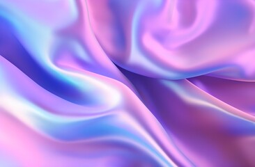 Obraz premium Metallic Abstract Wavy Liquid Background Layout Design Tech Innovation