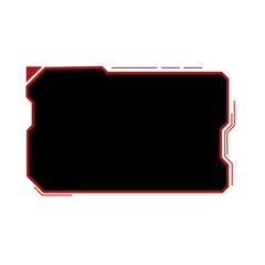 Border Frame Futurictic Tech
