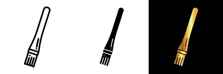 Cleaning Brush Icon, an icon representing a cleaning brush, symbolizing cleanliness, tidiness, and effective scrubbing in various cleaning and maintenance tasks.