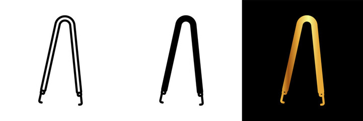 IC Extractor Icon, An icon representing an IC (integrated circuit) extractor, symbolizing safe removal of integrated circuits from their sockets, a crucial tool in electronics maintenance and repairs.