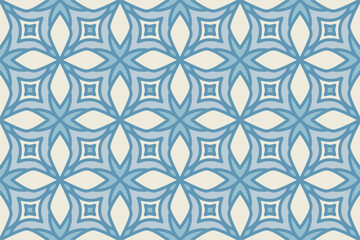 Seamless abstract geometric shape pattern