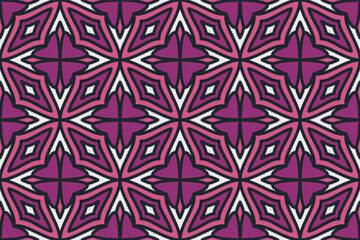 Seamless abstract geometric shape pattern