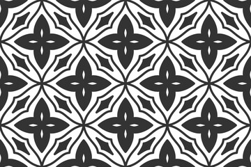Seamless abstract geometric shape pattern